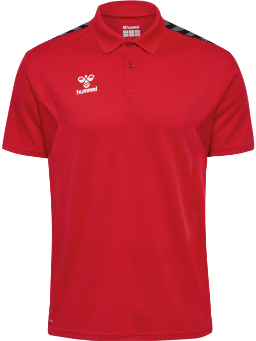 hmlAUTHENTIC FUNCTIONAL POLO, TRUE RED, packshot