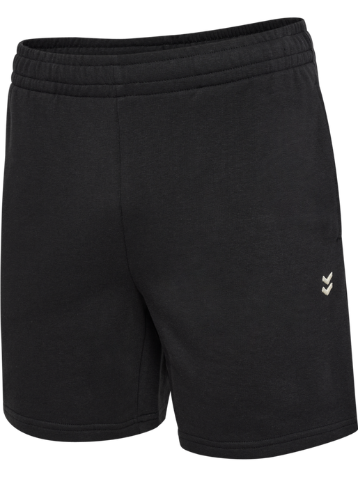 hmlPULSE SWEAT SHORTS, BLACK hmlPULSE SWEAT SHORTS, BLACK, packshot