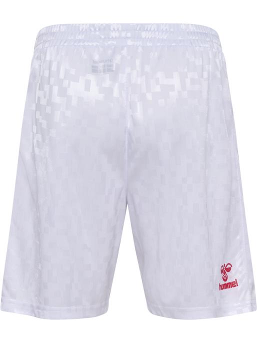 DBU 24 HOME SHORTS, WHITE/TANGO RED DBU 24 HOME SHORTS, WHITE/TANGO RED, packshot