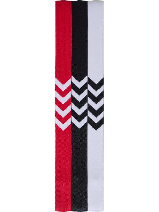 3-PACK HEADBAND 17-18, WHITE/BLACK/TRUE RED 3-PACK HEADBAND 17-18, WHITE/BLACK/TRUE RED, packshot