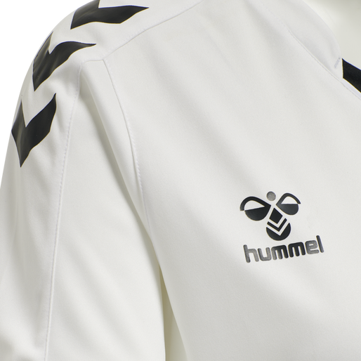 hmlCORE XK POLY JERSEY S/S WOMAN, WHITE, packshot