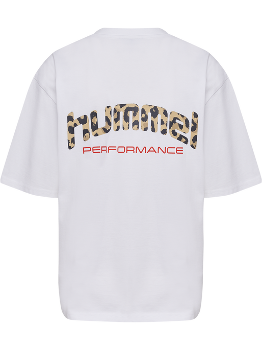 hmlFAST LOOSE T-SHIRT S/S, WHITE, packshot