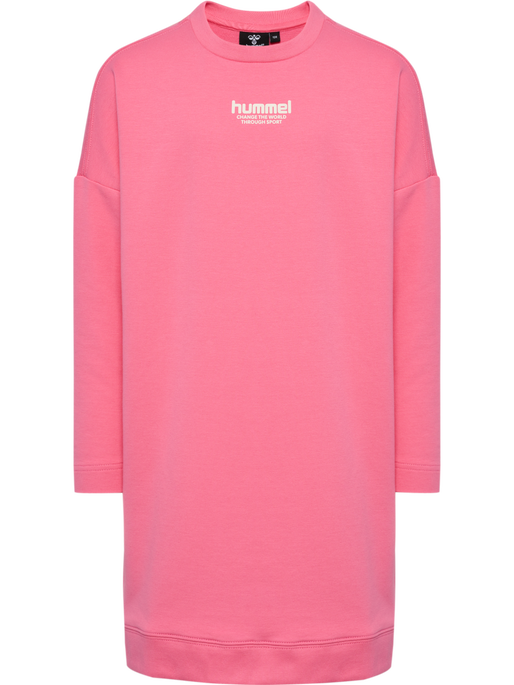 hmlZIPPI DRESS L/S, BUBBLEGUM, packshot