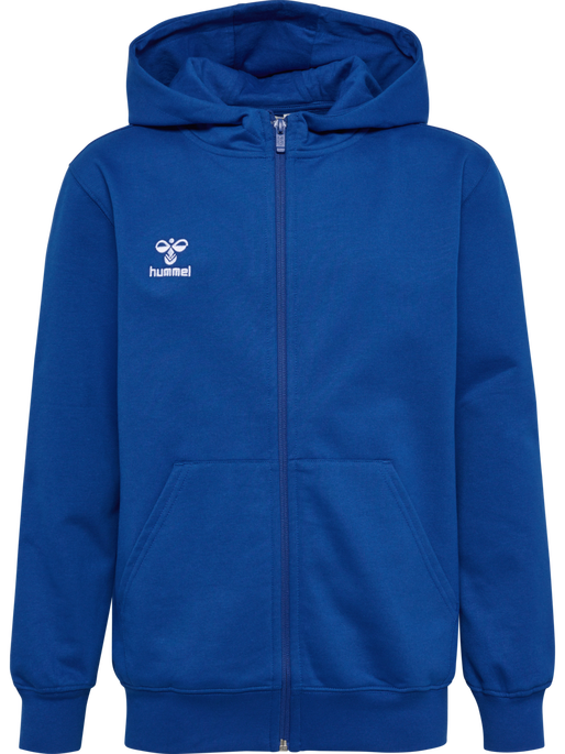hmlGO 2.0 ZIP HOODIE KIDS, TRUE BLUE, packshot
