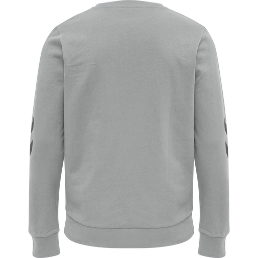 hmlLEGACY SWEATSHIRT PLUS, GREY MELANGE, packshot