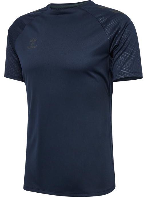 hmlPRO TRAINING JERSEY S/S, MARINE, packshot