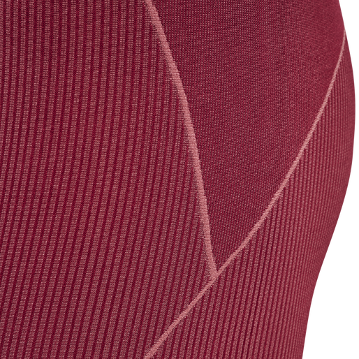 hmlTE CHRISTEL SEAMLESS MW TIGHTS, CABERNET, packshot