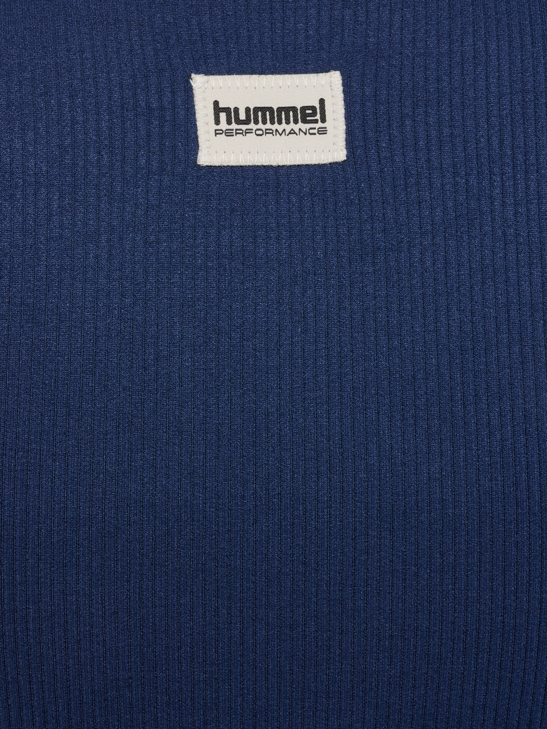 hmlPULSE SEAMLESS RIB W T-SHIRT S/S, DRESS BLUES, packshot