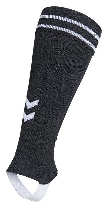 ELEMENT FOOTBALL SOCK FOOTLESS, BLACK/WHITE ELEMENT FOOTBALL SOCK FOOTLESS, BLACK/WHITE, packshot