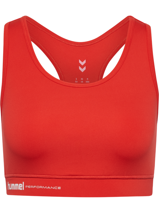 hmlPULSE LIGHT SUPPORT BRA, CAYENNE, packshot