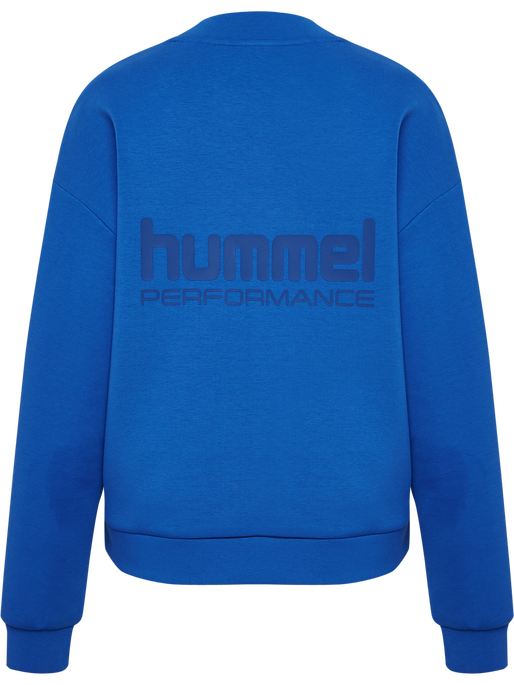 hmlFAST TECH FLEECE CREW, OLYMPIAN BLUE hmlFAST TECH FLEECE CREW, OLYMPIAN BLUE, packshot