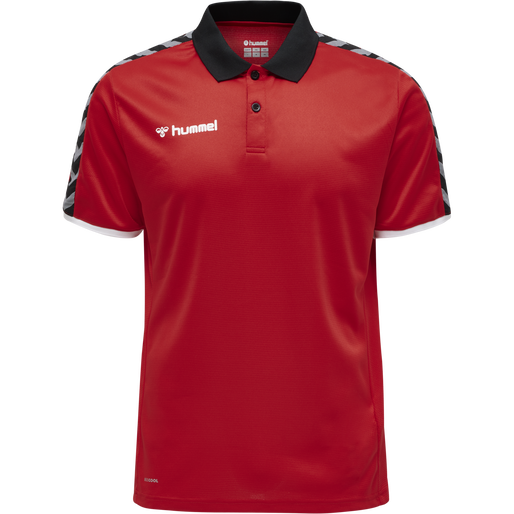 hmlAUTHENTIC FUNCTIONAL POLO, TRUE RED, packshot