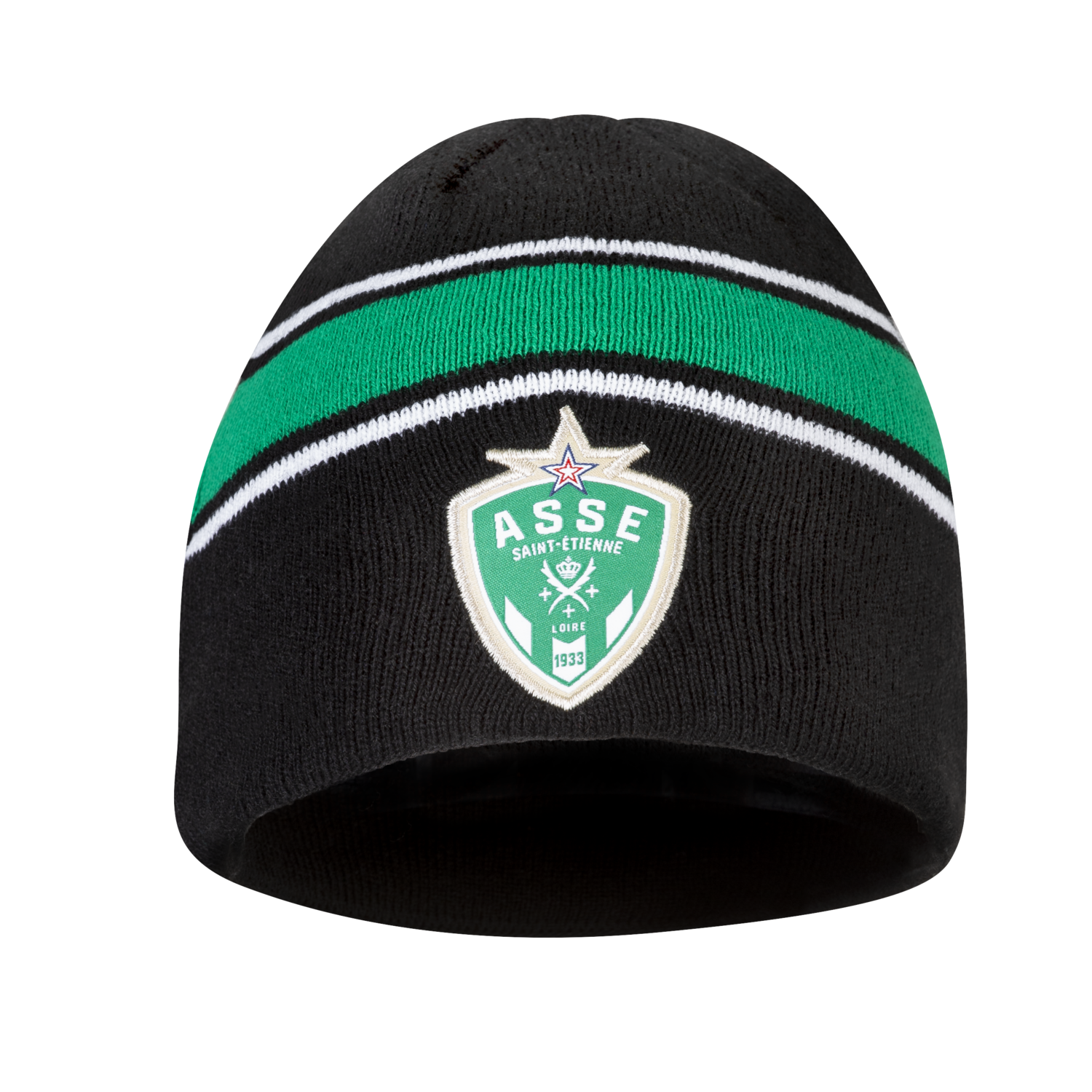 ASSE 22/23 FAN KNIT BEANIE, BLACK, packshot
