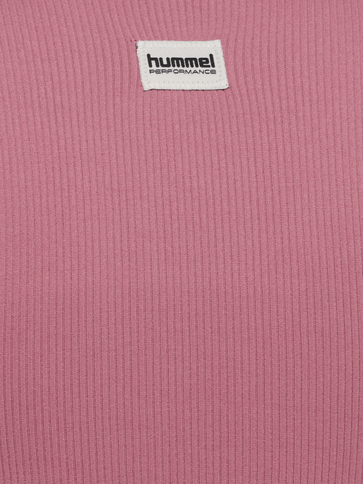 hmlPULSE SEAMLESS RIB W T-SHIRT S/S, WISTFUL MAUVE hmlPULSE SEAMLESS RIB W T-SHIRT S/S, WISTFUL MAUVE, packshot