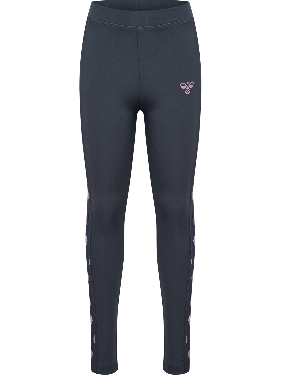 hmlJR AOP GYM TIGHTS, OMBRE BLUE, packshot