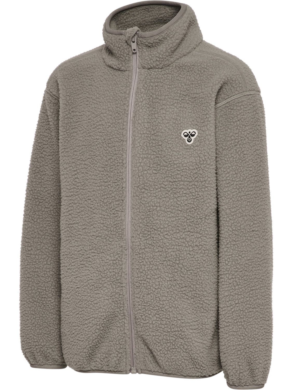 hmlJR ATLAS FLEECE ZIP JACKET, ROCK RIDGE, packshot