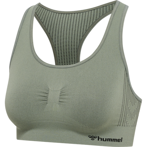 hmlMT SHAPING SEAMLESS SPORTS TOP, LILY PAD, packshot