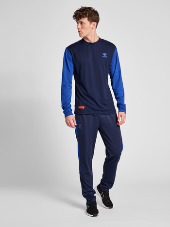 hmlPRO GRID GAME JERSEY L/S, MARITIME BLUE, model