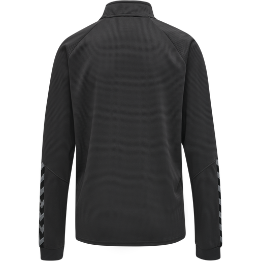 hmlAUTHENTIC WOMEN POLY ZIP JACKET, ASPHALT hmlAUTHENTIC WOMEN POLY ZIP JACKET, ASPHALT, packshot