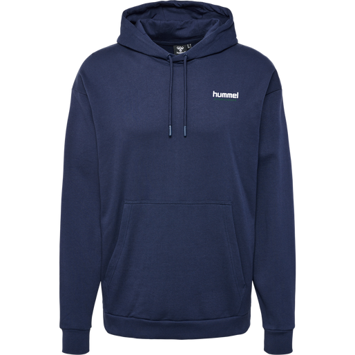 hmlLGC NATE HOODIE, PEACOAT, packshot
