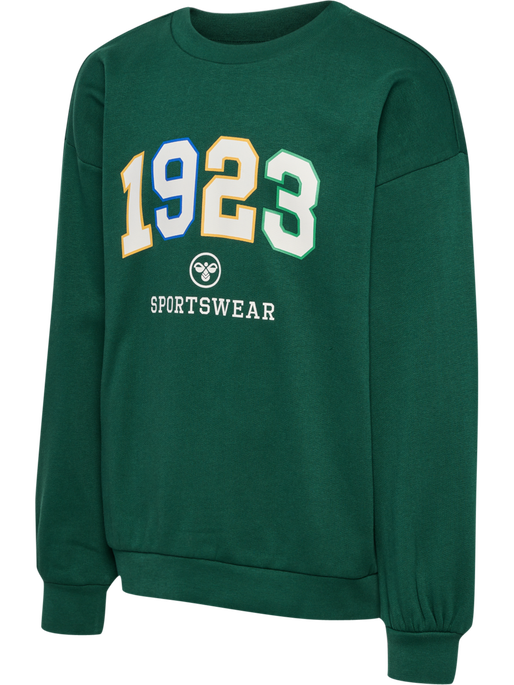 hmlKASON SWEATSHIRT, RAIN FOREST hmlKASON SWEATSHIRT, RAIN FOREST, packshot