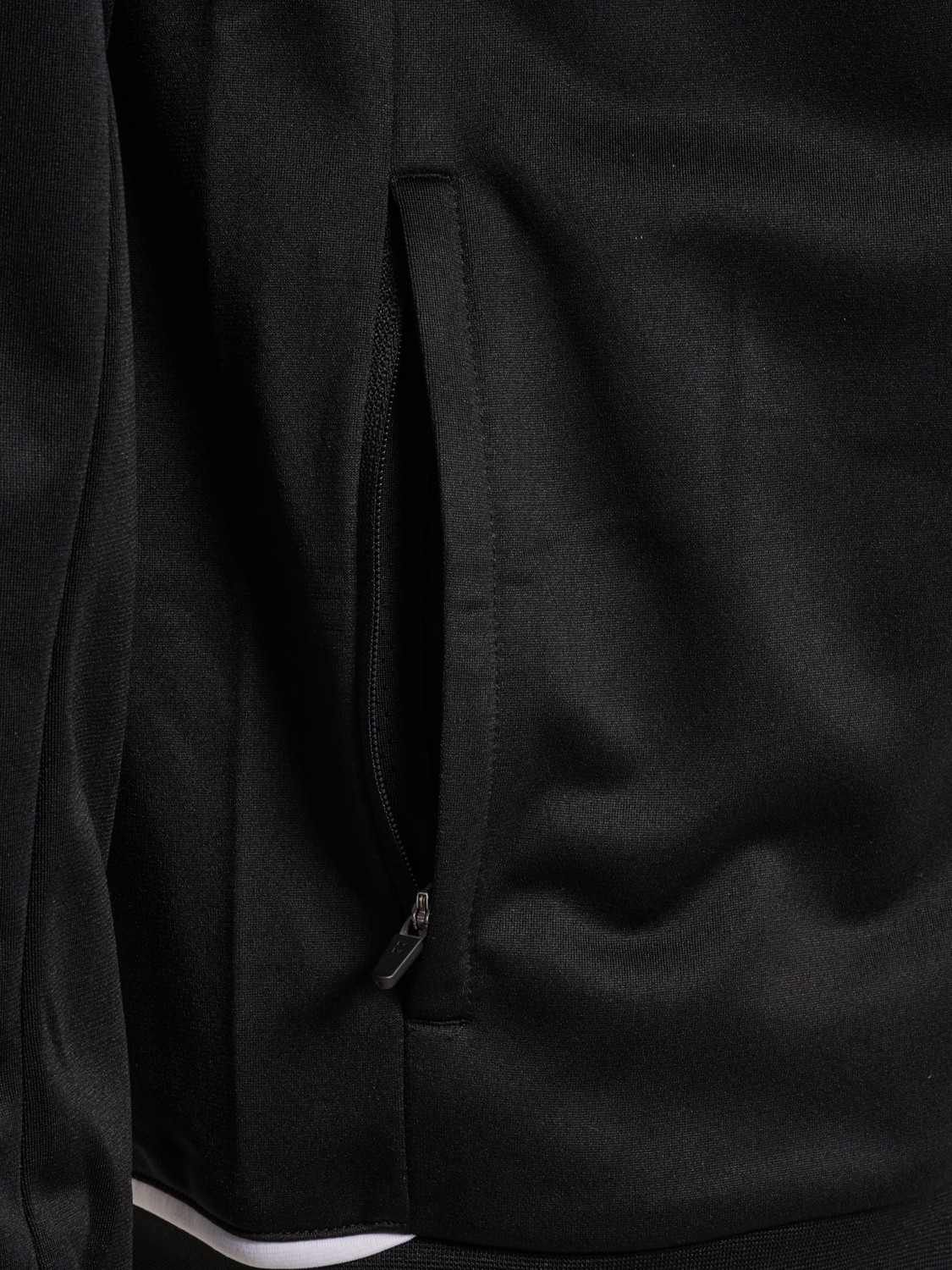 hmlCORE 2.0 TRACK ZIP JACKET, BLACK/WHITE, packshot
