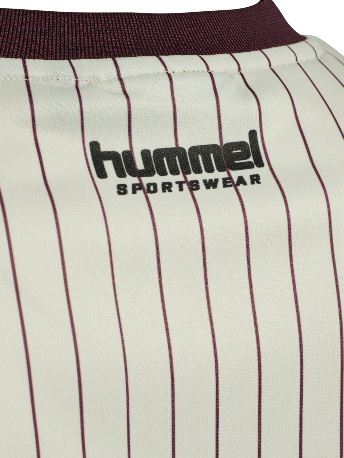 hmlLOOSE JERSEY SS STRIPE TOPSCORER, TOFU, packshot