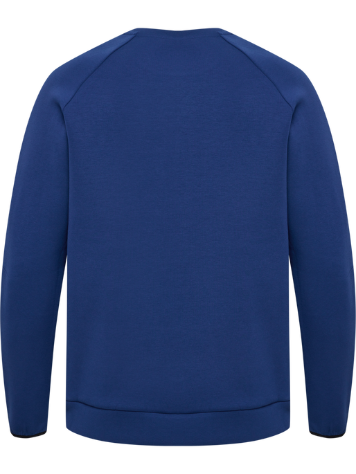 hmlTECH FLEECE REGULAR CREW, ESTATE BLUE hmlTECH FLEECE REGULAR CREW, ESTATE BLUE, packshot