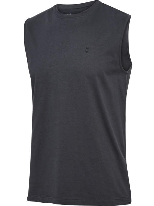 hmlHIIT MUSCLE TANK TOP, EBONY, packshot