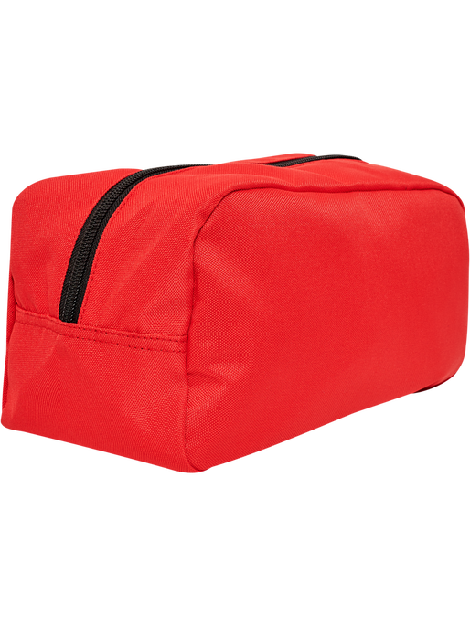hmlESSENTIAL TOILETRY BAG, TRUE RED, packshot
