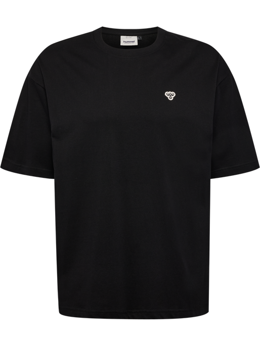hmlLOOSE T-SHIRT BEE S/S, BLACK hmlLOOSE T-SHIRT BEE S/S, BLACK, packshot