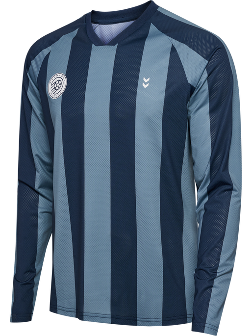 hmlPULSE MESH T-SHIRT L/S, BLUE MIRAGE/DRESS BLUE hmlPULSE MESH T-SHIRT L/S, BLUE MIRAGE/DRESS BLUE, packshot