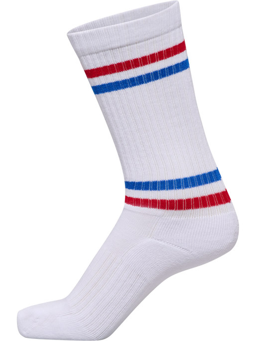 hml3-PACK SOCKS CHEVRON HIGH RETRO, WHITE/BARBADOSCHERRY/EDEN/SKYD hml3-PACK SOCKS CHEVRON HIGH RETRO, WHITE/BARBADOSCHERRY/EDEN/SKYD, packshot