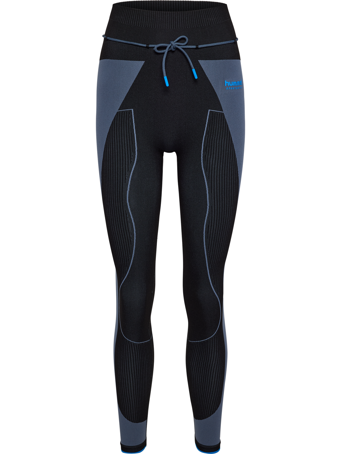 hmlSEAMLESS HIGH WAIST TIGHTS, BLACK, packshot