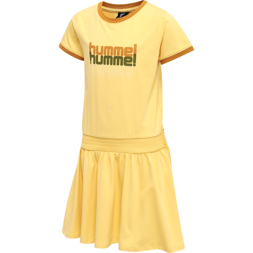hmlCLOUD DRESS S/S, CORNSILK, packshot