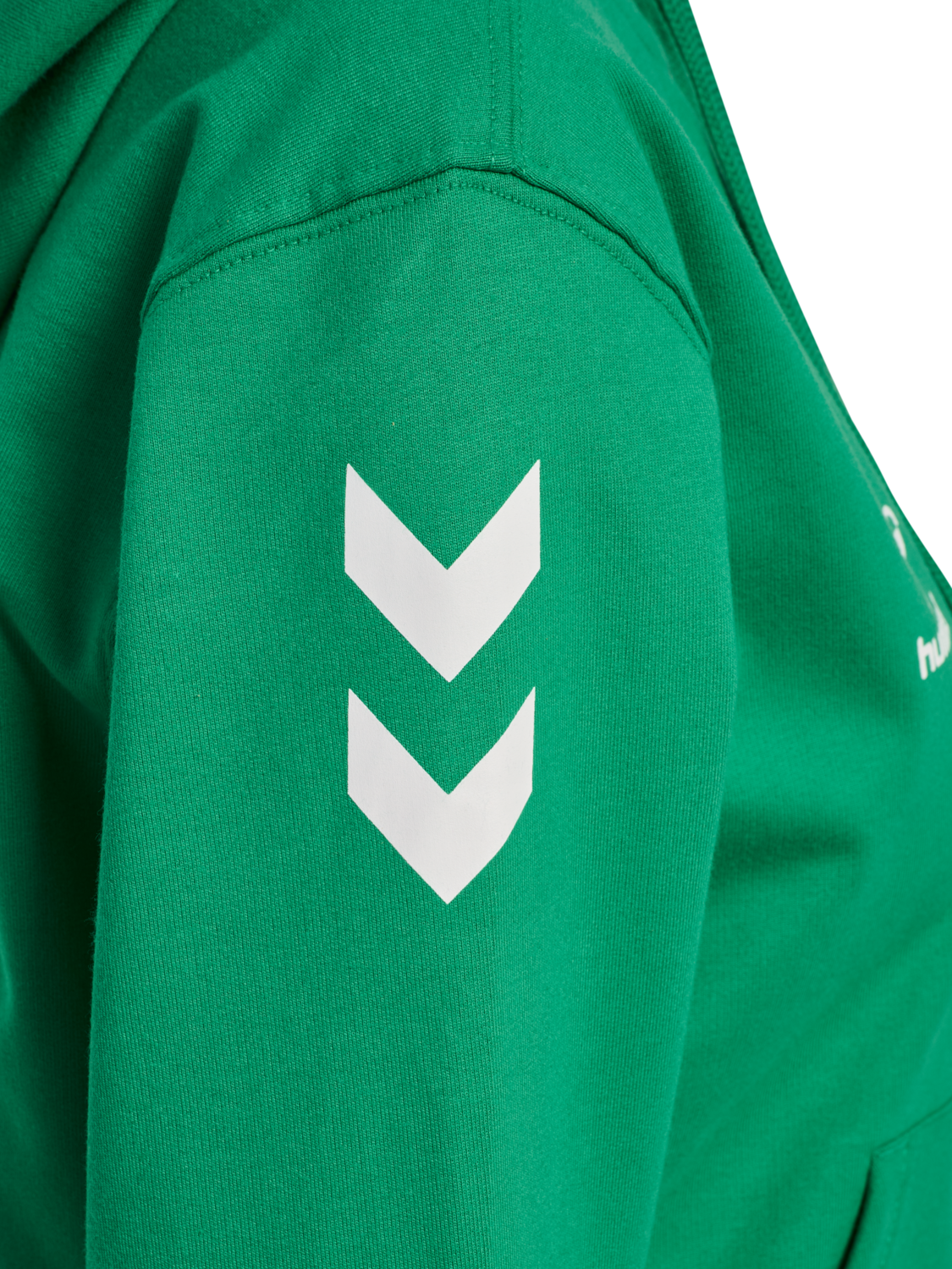 hmlGO 2.0 CHEVRON ZIP HOODIE WOMAN, JELLY BEAN, packshot