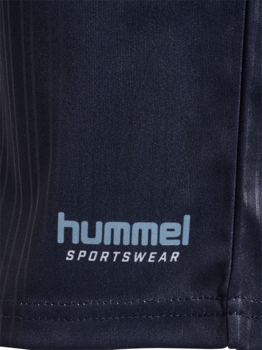 hmlJR LOOSE BALL  JERSEY S/S SET, FADED DENIM hmlJR LOOSE BALL  JERSEY S/S SET, FADED DENIM, packshot