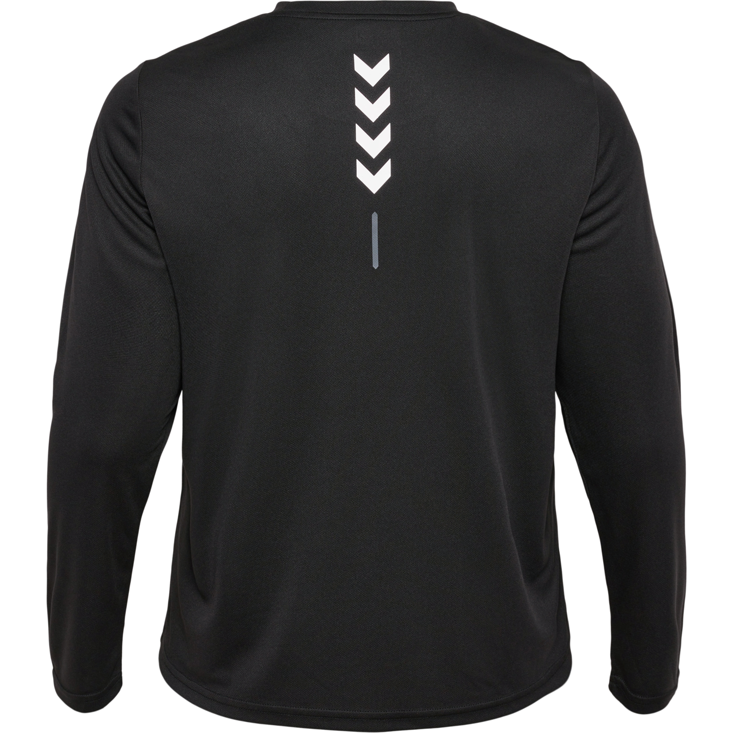 hmlTE CURVY T-SHIRT L/S PLUS, BLACK, packshot
