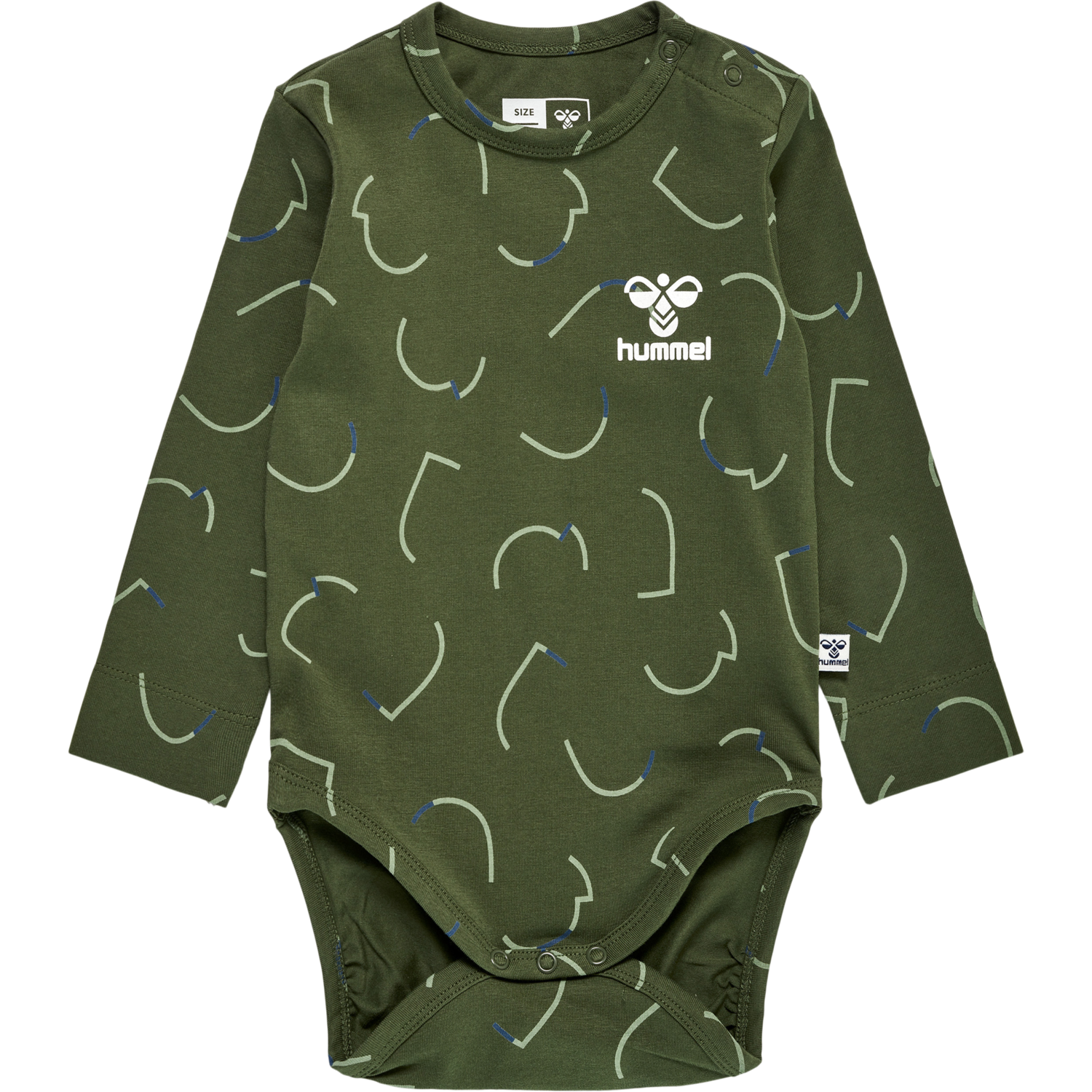hmlOBI BODY L/S, OLIVE NIGHT, packshot