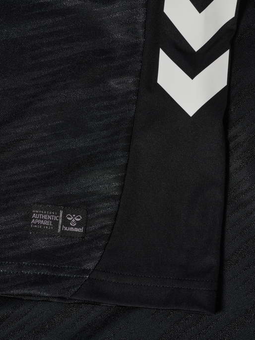 MCF 25/26 AWAY JERSEY S/S KIDS, BLACK, packshot