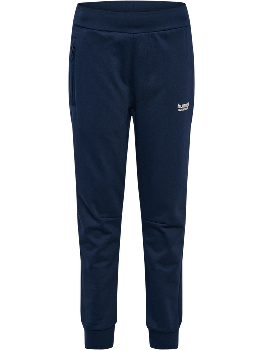 hmlJR REGULAR ADJ WAIST PANTS, DRESS BLUES hmlJR REGULAR ADJ WAIST PANTS, DRESS BLUES, packshot