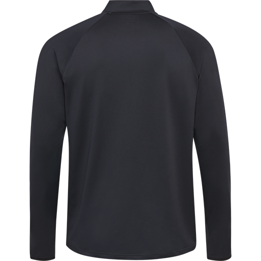 hmlAUTHENTIC PRO HALF ZIP SWEAT, ANTHRACITE, packshot