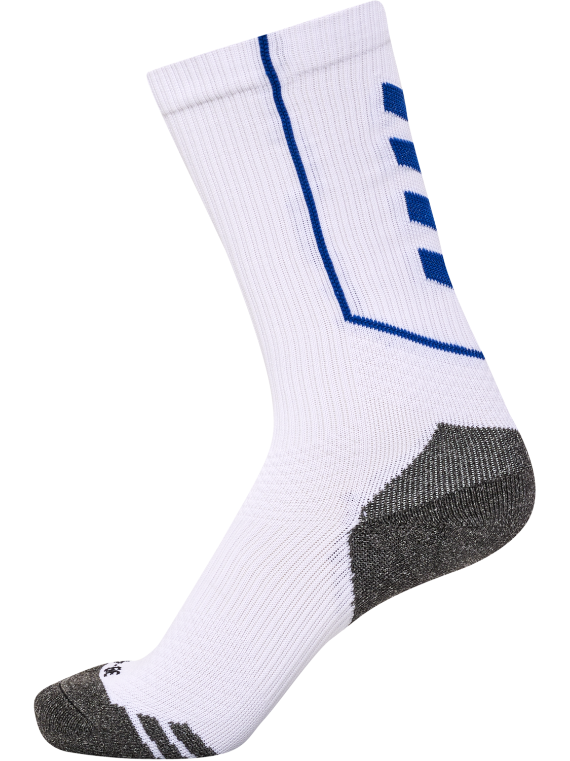 hmlPRO TRAINING SOCKS LOW, WHITE/TRUE BLUE, packshot