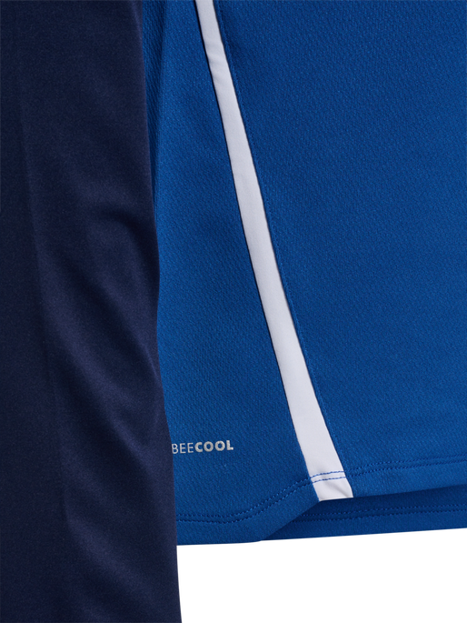 hmlLEAD 2.0 CREW SWEAT, TRUE BLUE/MARINE, packshot