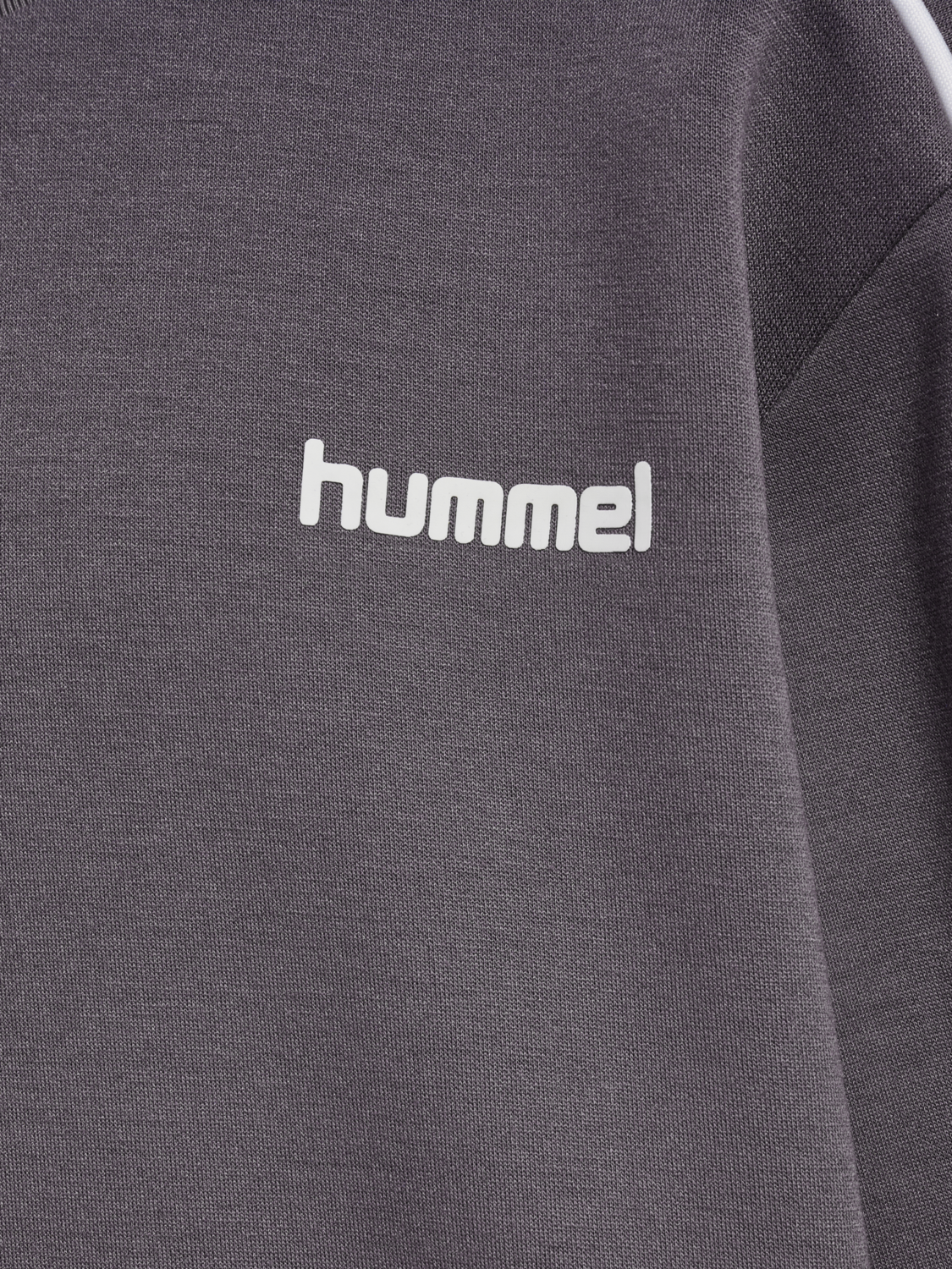 hmlJR INTERLOCK CREWNECK, SHARK, packshot