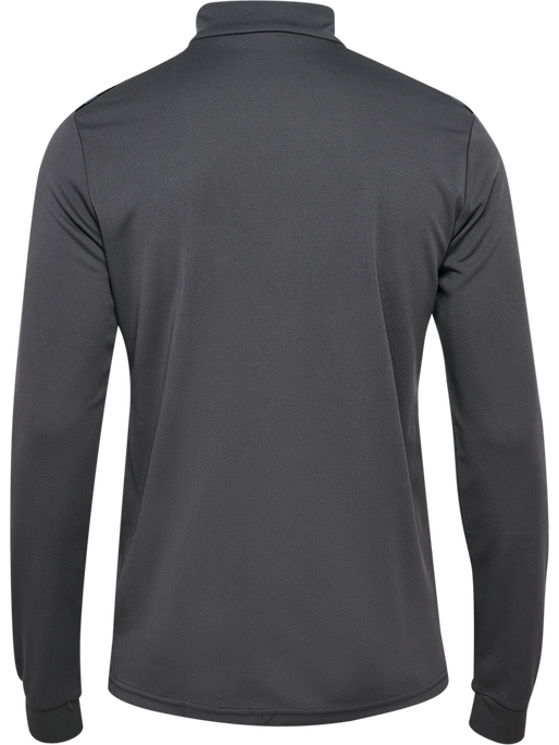 hmlAUTHENTIC HALF ZIP SWEAT, ASPHALT hmlAUTHENTIC HALF ZIP SWEAT, ASPHALT, packshot