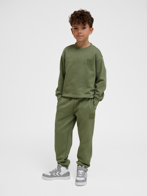hmlCLEAN ADJUSTABLE PANTS, OLIVINE, model