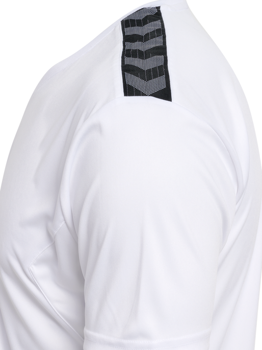 hmlAUTHENTIC PL JERSEY S/S, WHITE, packshot