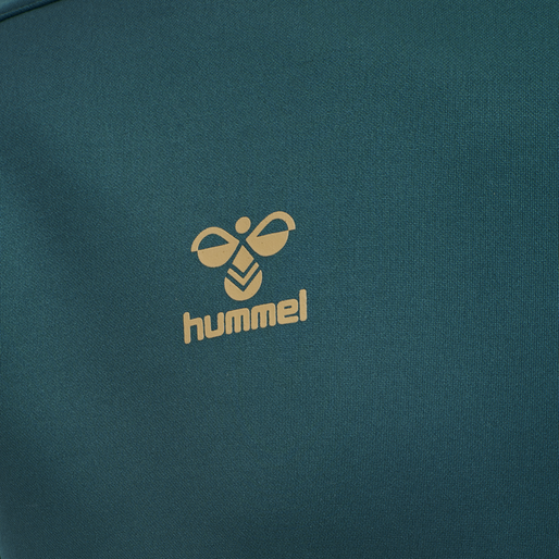 hmlCIMA XK HOODIE, BLUE CORAL, packshot