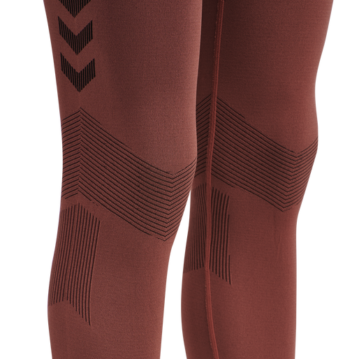 HUMMEL FIRST SEAMLESS TR TIGHTS W, MARSALA, packshot